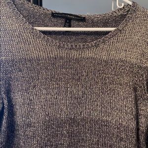 White House Black Market glitter sparky sweater